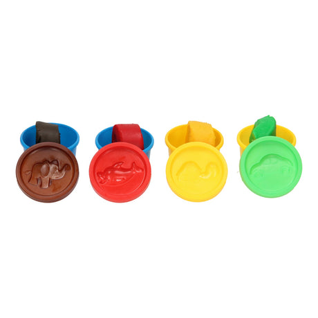Set di argilla - dolcetti - 4 vasi di terracotta - 11 pz.