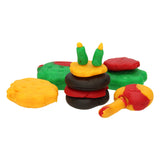 Set di argilla - dolcetti - 4 vasi di terracotta - 11 pz.