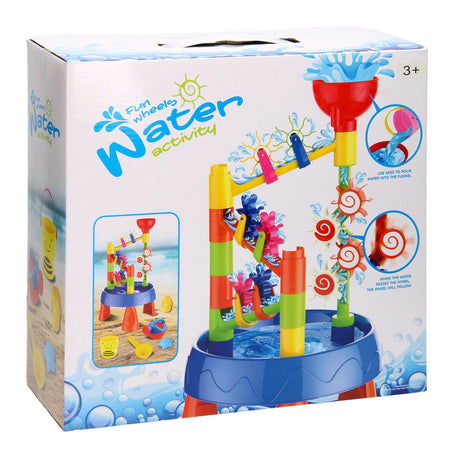 Giochi Lobbes, ad es. pista da gioco acquatica con set da spiaggia, 23 pz.
