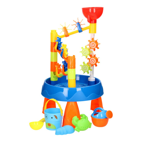 Giochi Lobbes, ad es. pista da gioco acquatica con set da spiaggia, 23 pz.