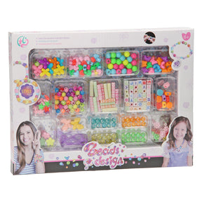 Set perline colorate, 17 pz.