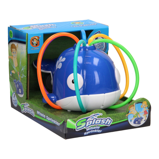 Balena spruzzatrice d'acqua
