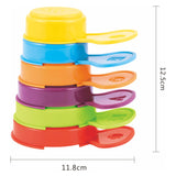 Bicchieri impilabili con manico, 6 pz.