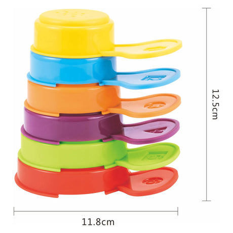 Bicchieri impilabili con manico, 6 pz.