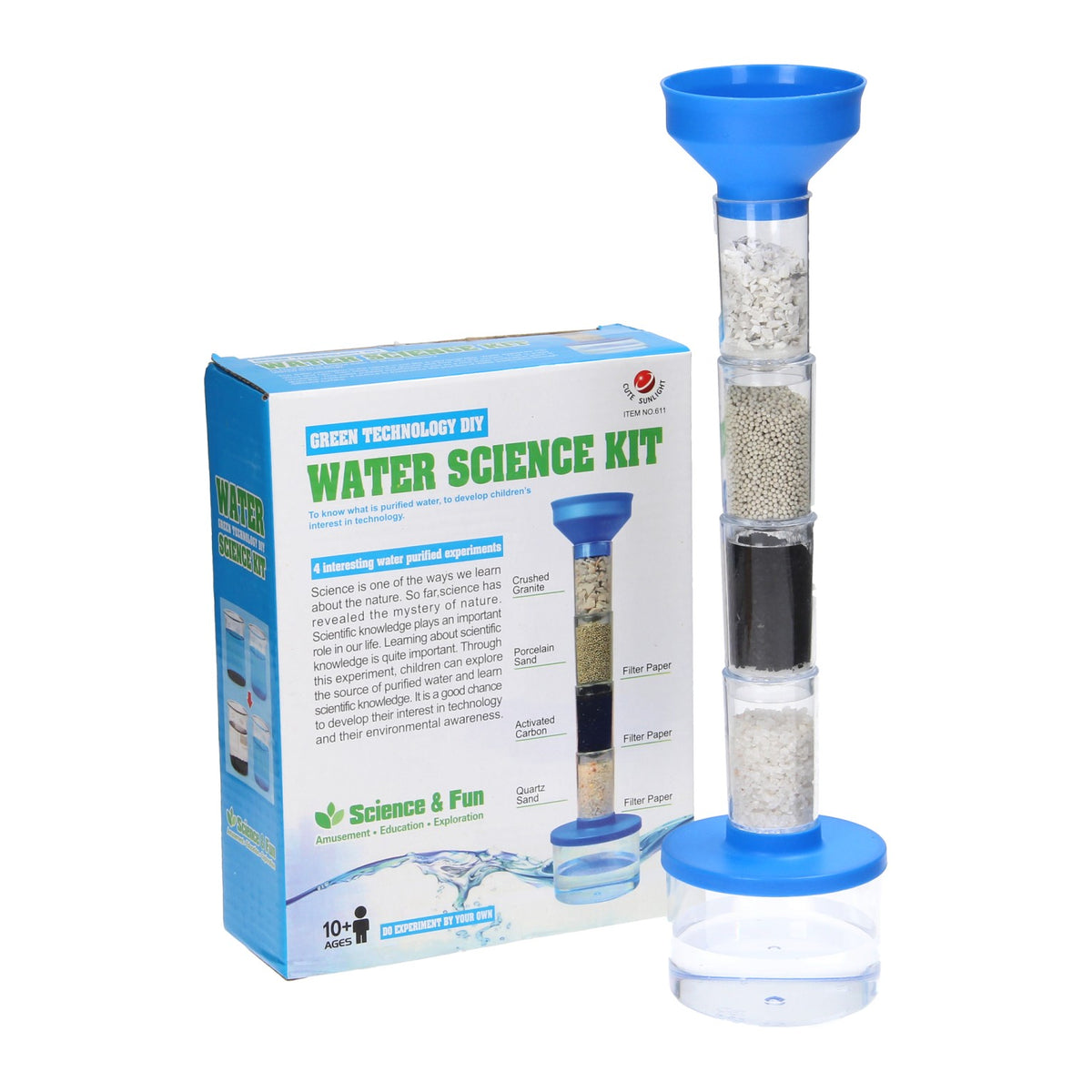Kit per la scienza dell'acqua