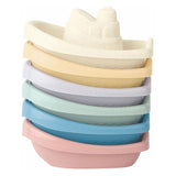 Barchette da bagno color pastello, 6 pz.