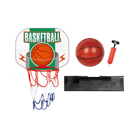 Tabellone da basket con palla