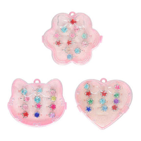 Set anelli in scatola, 12 pz.