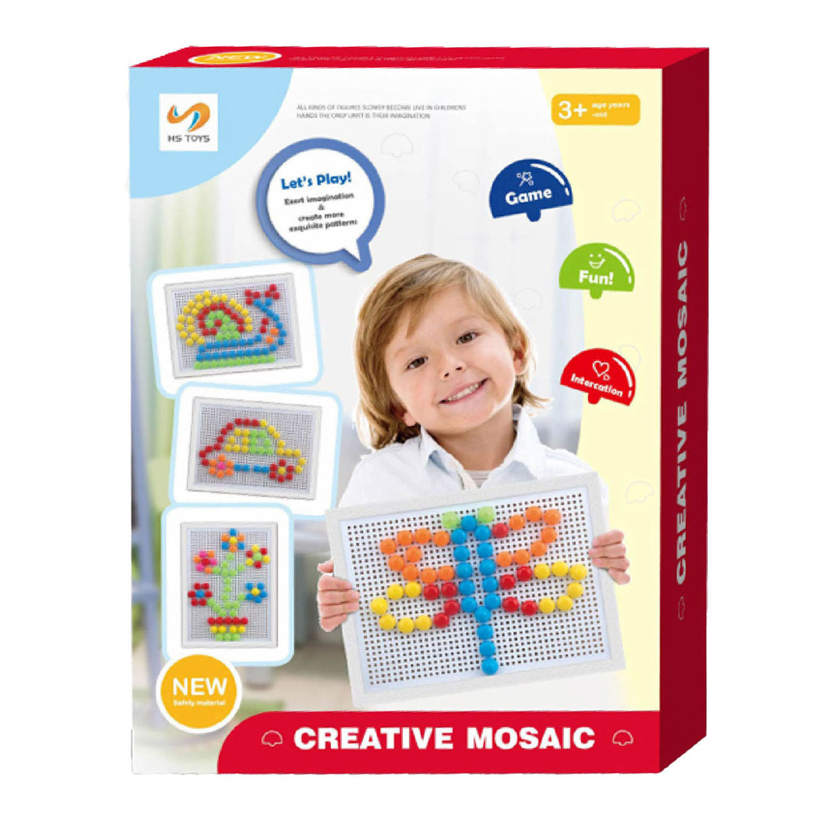 Set mosaico, 240 pezzi.