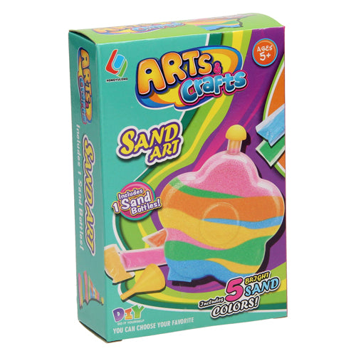 Fiore arcobaleno di arte della sabbia