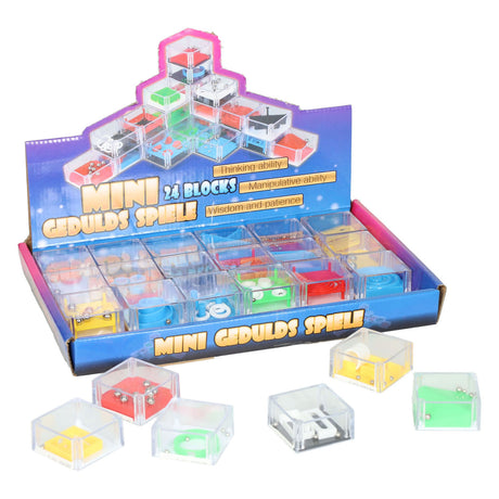 Mini cubo da gioco di pazienza, 24 pz.