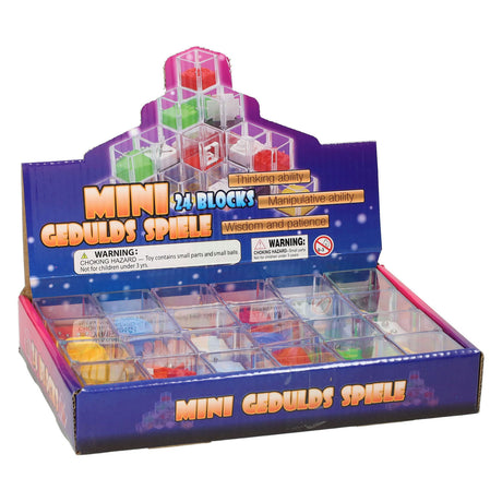 Cubo da gioco Pazienza, 24 pz