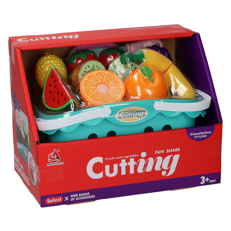 Tagliare la frutta nel carrello