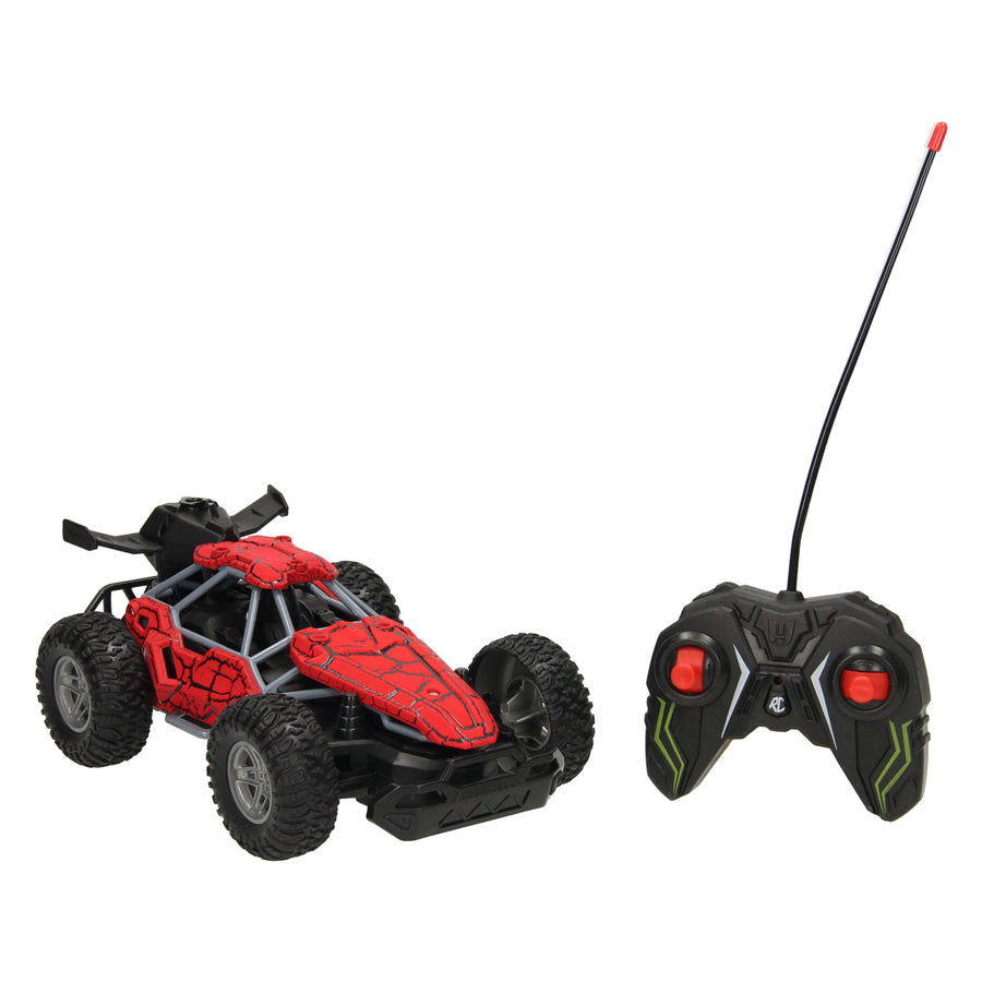 Auto radiocomandata Lobbes Toys BV con funzione fumo - rossa