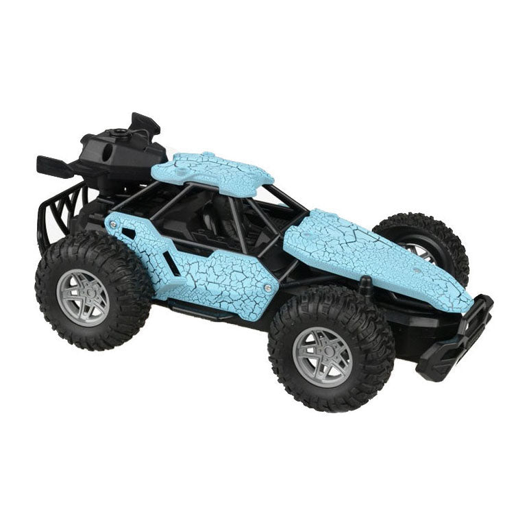 Auto RC con funzione fumogena - blu