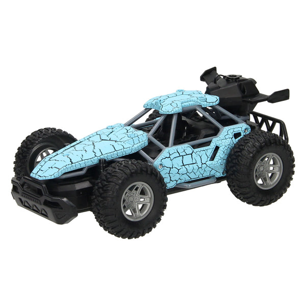 Auto RC con funzione fumogena - blu
