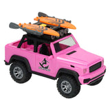 Suono della luce della jeep impostato per il surf