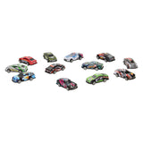 Metalen raceauto free wheel