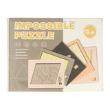 Puzzle di pensiero impossibile in legno di Lobbes