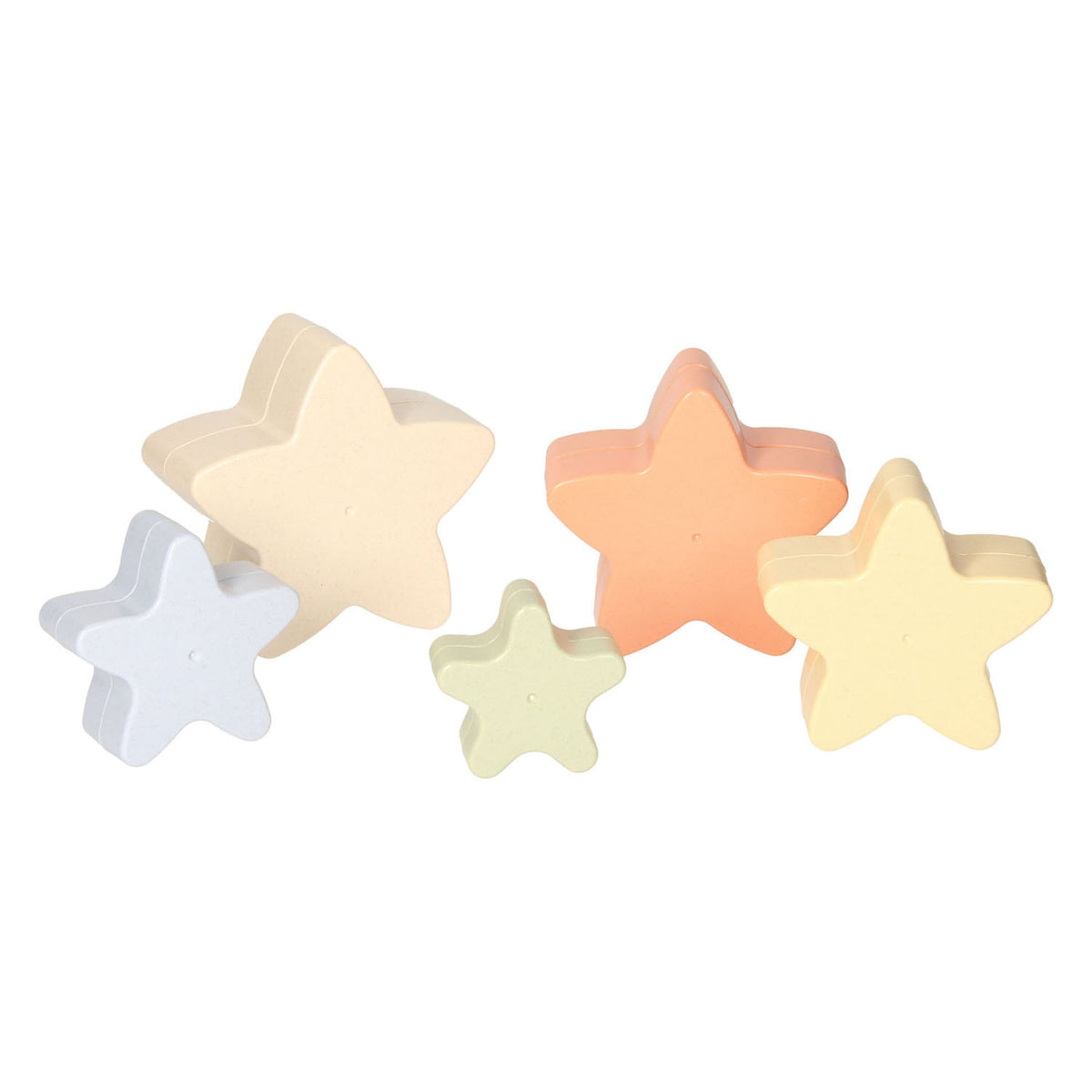 Scatole a forma di torre impilabili per bambini, pastello, 5 pz.
