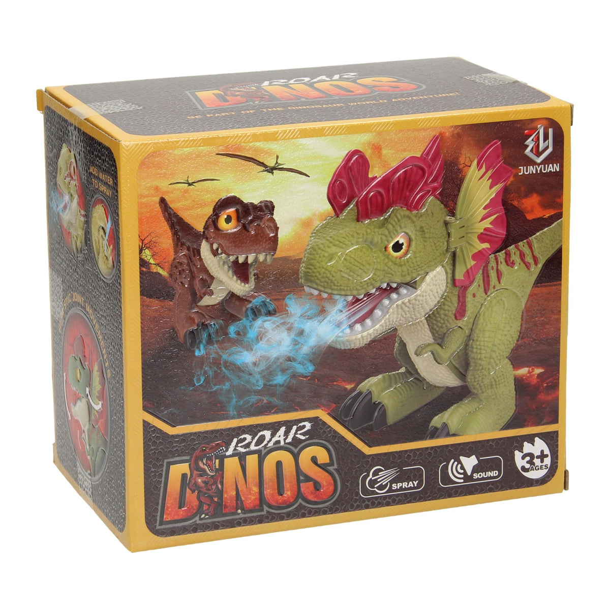 Dino con funzione di fumo sonoro