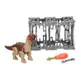 Avvita il dinosauro nella gabbia