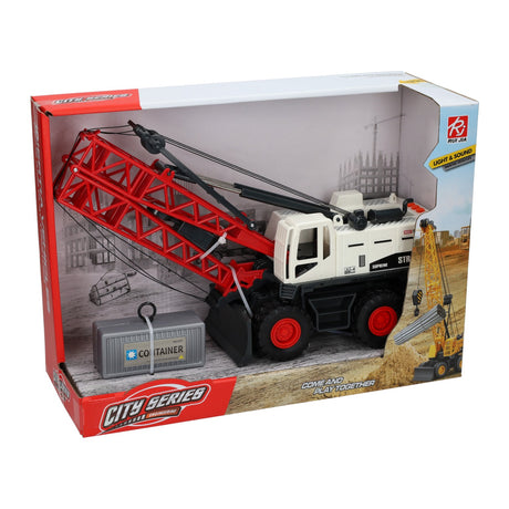 Lobbes camion gru da cantiere con suono leggero