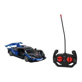 Auto da corsa RC blu