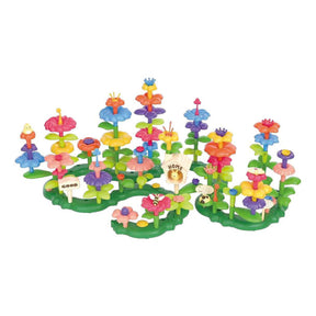 Set da costruzione fiori - 123 pezzi.
