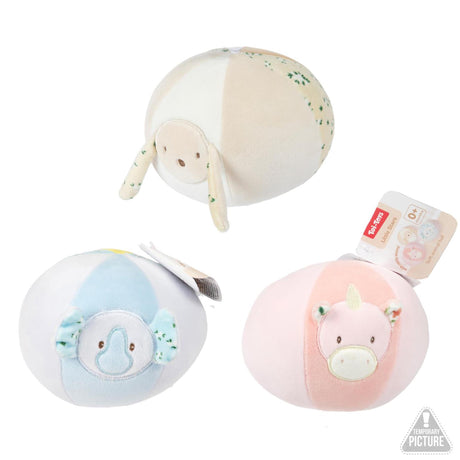 Toi-toys stelline bimbo pallina tessuto + sonaglio -soft- 3ass