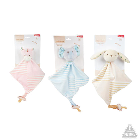 Toi-toys panno coccole stelline con passante -soft- 3ass