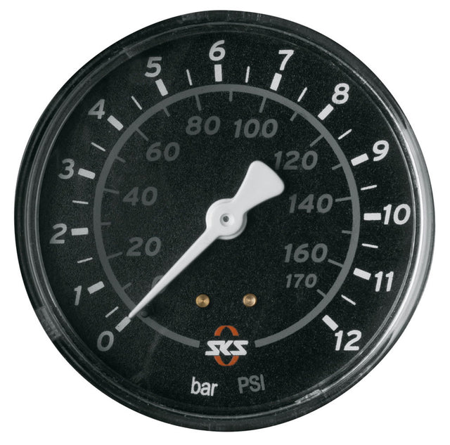Manometro Sks pompa airmotion 63mm nero