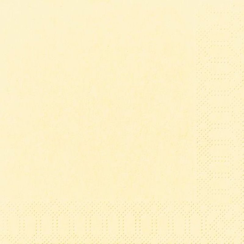 Tovaglioli Duni 33x33 panna
