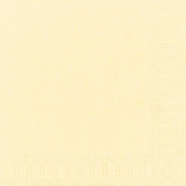 Tovaglioli Duni 33x33 panna