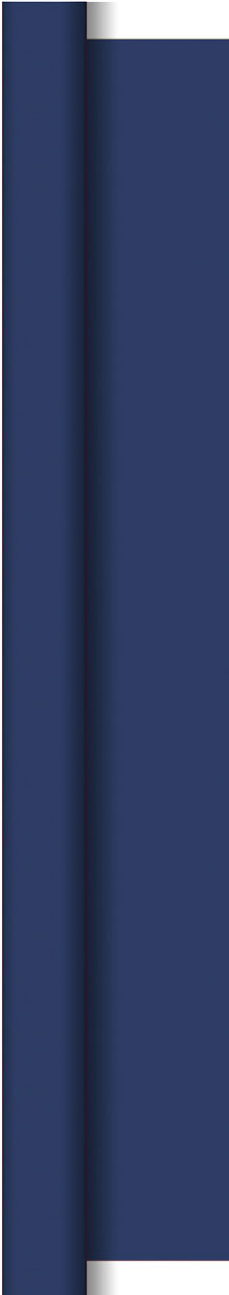 Tovaglia Duni damascata blu scuro 118x800 cm