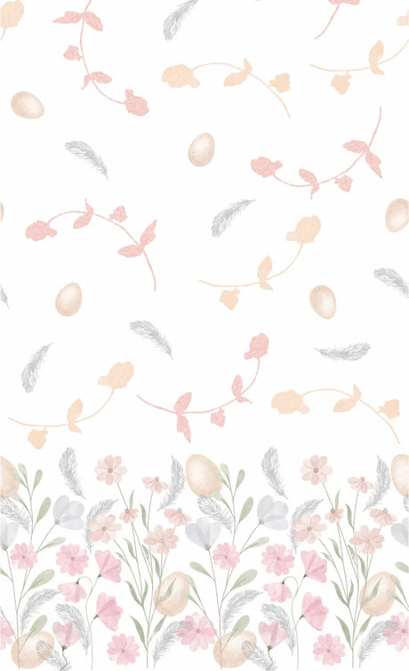 Tovaglia Duni morbida pasqua 138x220cm