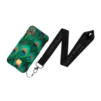 Custodia per iPhone XR Happy Plugs Pavone