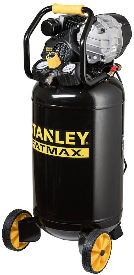Stanley - compressore professionale - lubrificato ad olio - verticale - 50 l 2 hp 10 bar