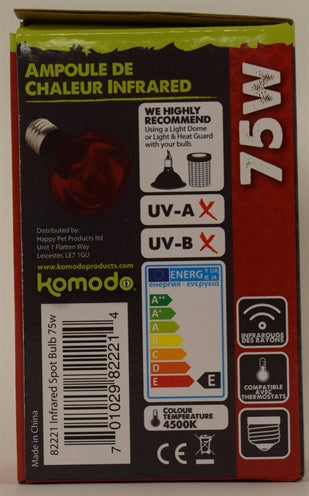 Lampada di calore a infrarossi komodo es