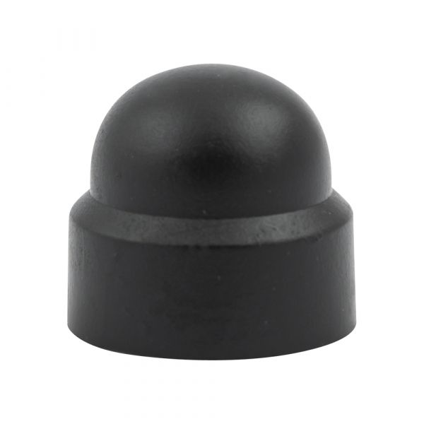 Dado tappo coperchio m8 vaschetta plastica nera 50 pz.