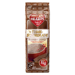 Cuori di cioccolato al cioccolato (10x 1000gr)