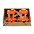 Bobbine a piedi in legno - Tiger