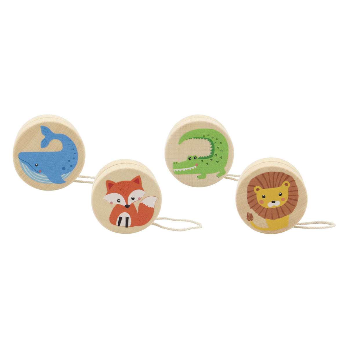 Animale yo-yo in legno