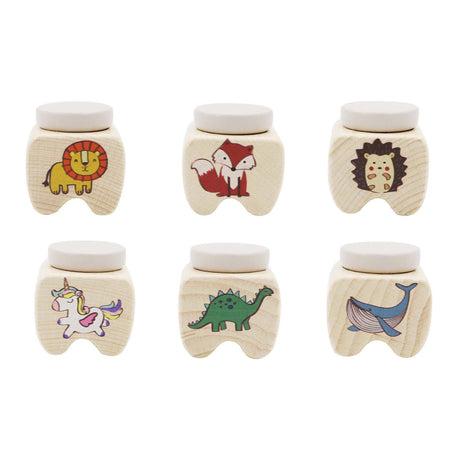 Scatola per denti da latte in legno