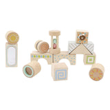 Blocchi senso in legno Lobbes, 14 pz.