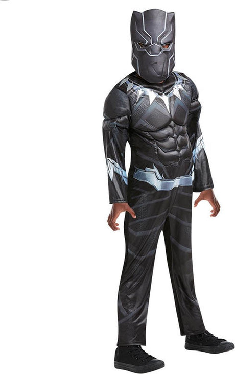 Costume di The Avengers Rubie's pantera nera poliestere taglia 104 110