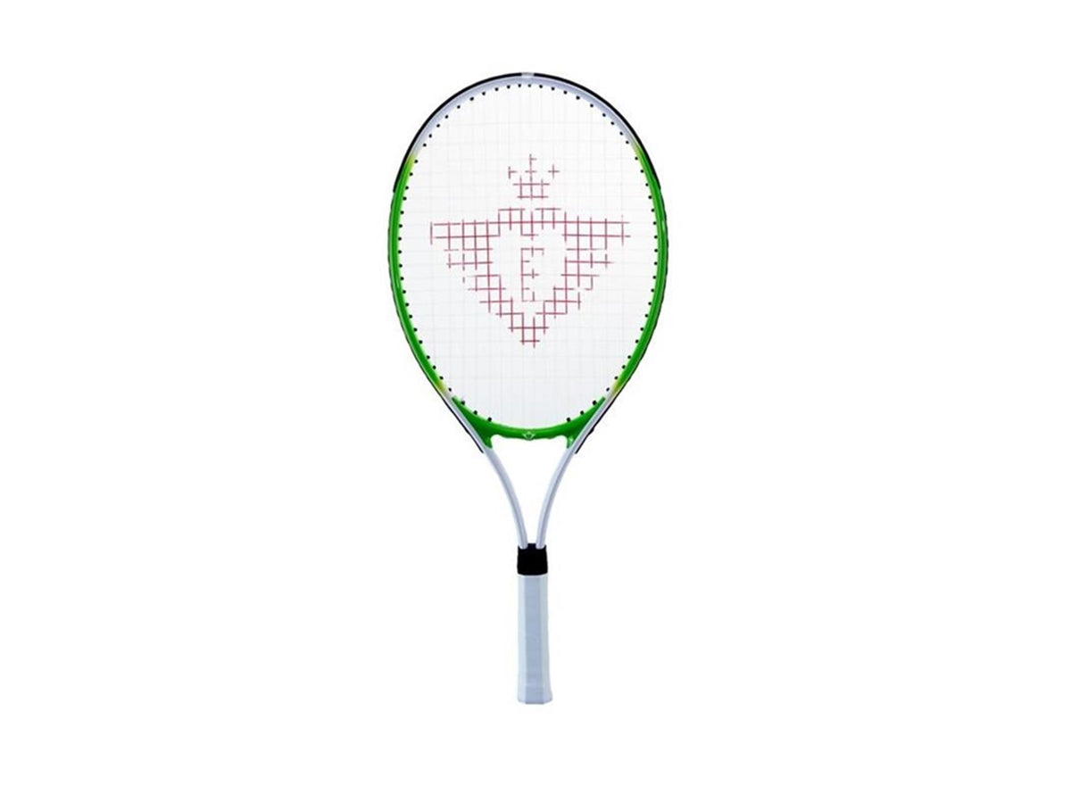 Racchetta da tennis Engelhart con custodia e 2 palline - verde