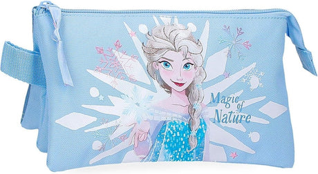Astuccio Jim Jam Astuccio Disney Frozen 3 scomparti con 2 cerniere