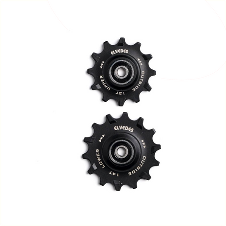Elvedes Deralleur Wheels in acciaio inossidabile 11 SIGILTÀ 14TAND Strongcp2017102