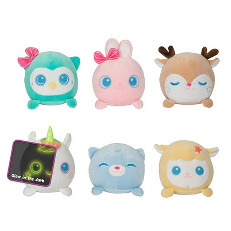 Toi-toys toi giocattoli peluche animale che si illumina al buio 17 cm
